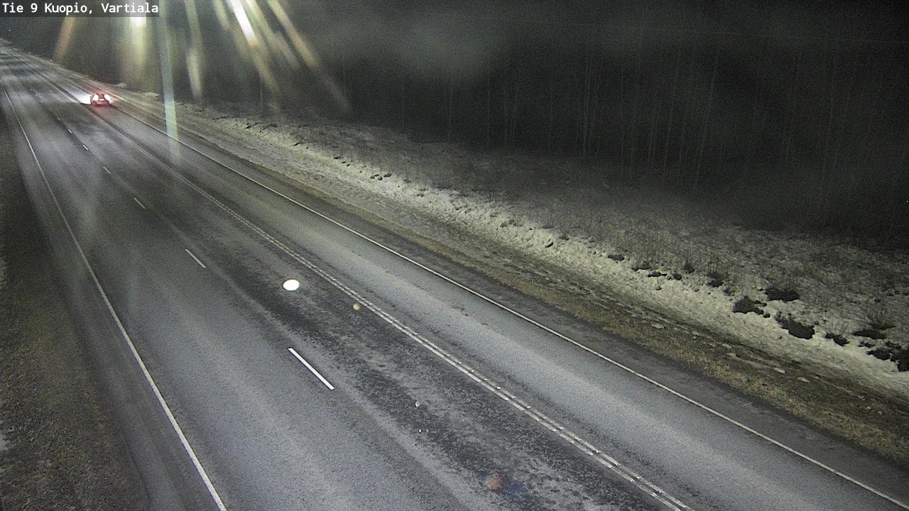 Kelikamerat Kuva Tie 9 Kuopio, Vartiala, Kuopio, Pohjois-Savo