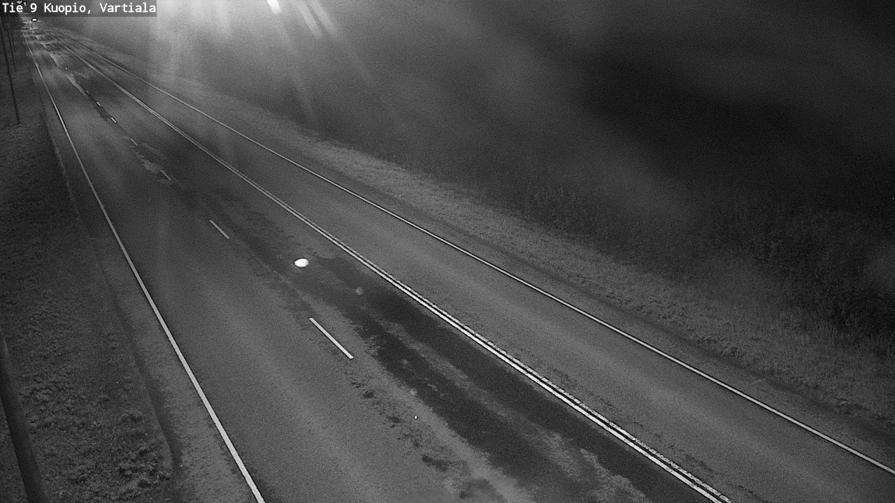 Weather Camera Image Road 9 Kuopio, Vartiala, Kuopio, Pohjois-Savo