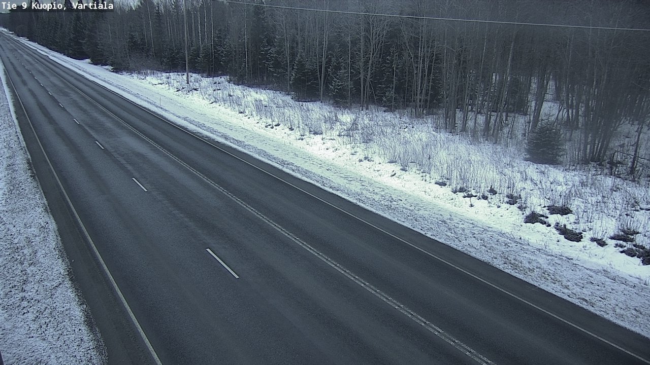 Kelikamerat Kuva Tie 9 Kuopio, Vartiala, Kuopio, Pohjois-Savo