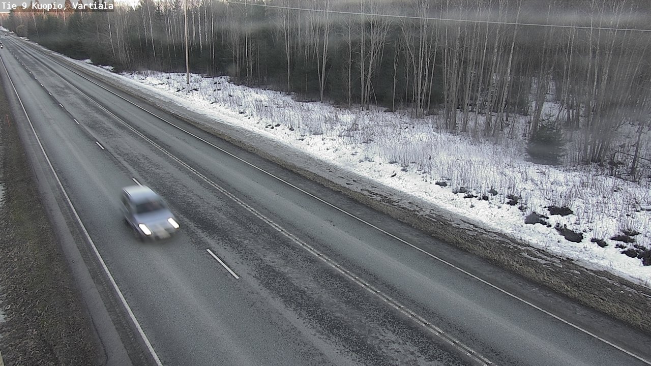 Kelikamerat Kuva Tie 9 Kuopio, Vartiala, Kuopio, Pohjois-Savo