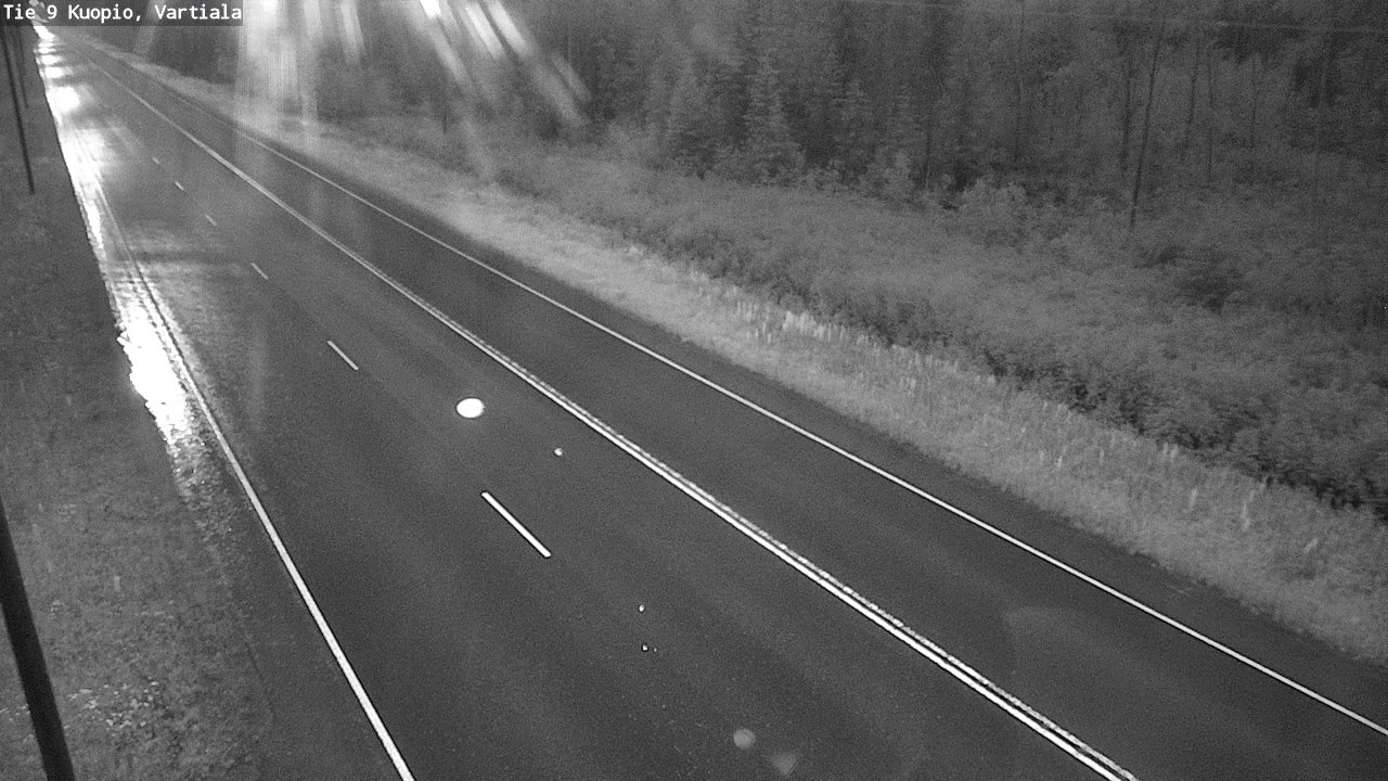Weather Camera Image Road 9 Kuopio, Vartiala, Kuopio, Pohjois-Savo