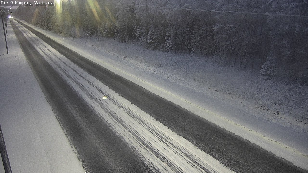 Kelikamerat Kuva Tie 9 Kuopio, Vartiala, Kuopio, Pohjois-Savo