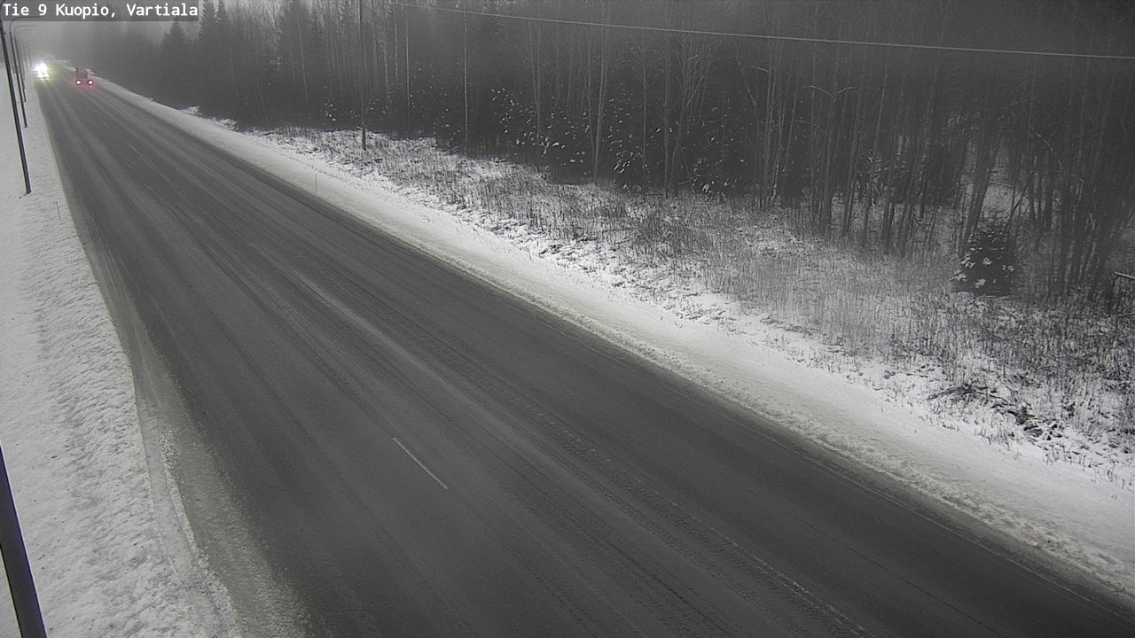 Weather Camera Image Road 9 Kuopio, Vartiala, Kuopio, Pohjois-Savo