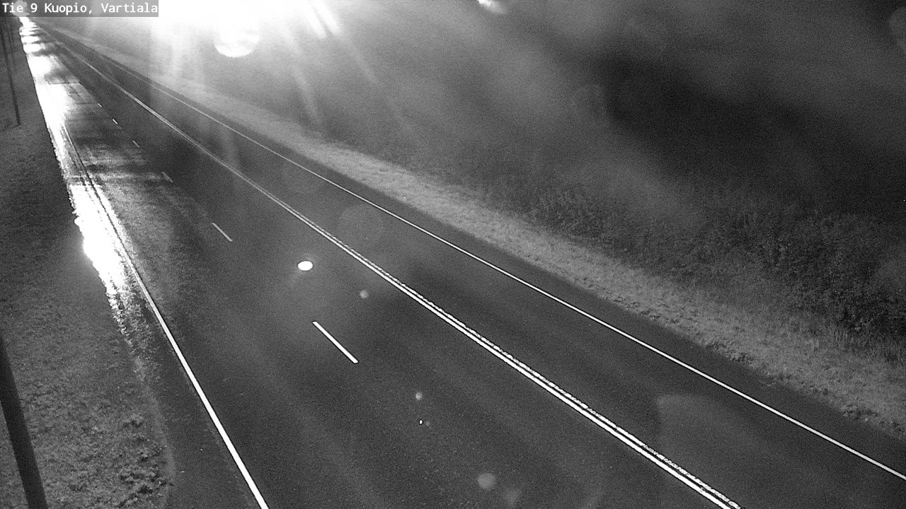 Weather Camera Image Road 9 Kuopio, Vartiala, Kuopio, Pohjois-Savo