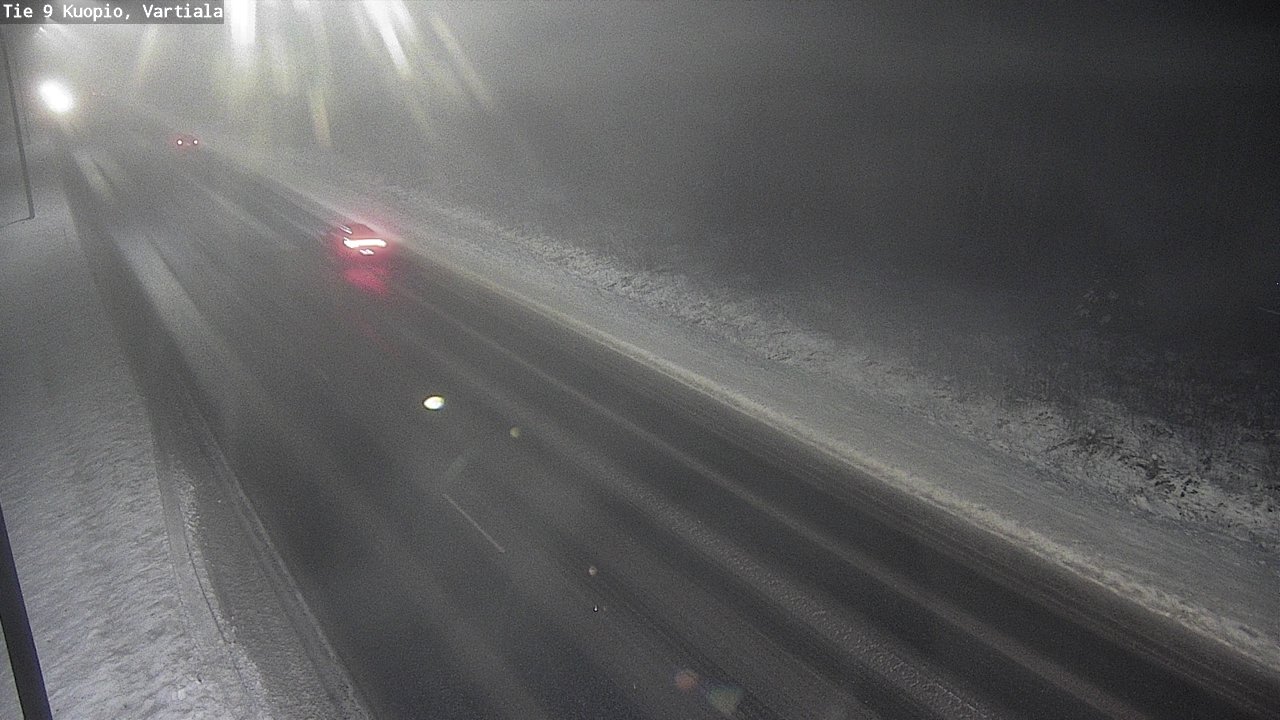 Weather Camera Image Road 9 Kuopio, Vartiala, Kuopio, Pohjois-Savo