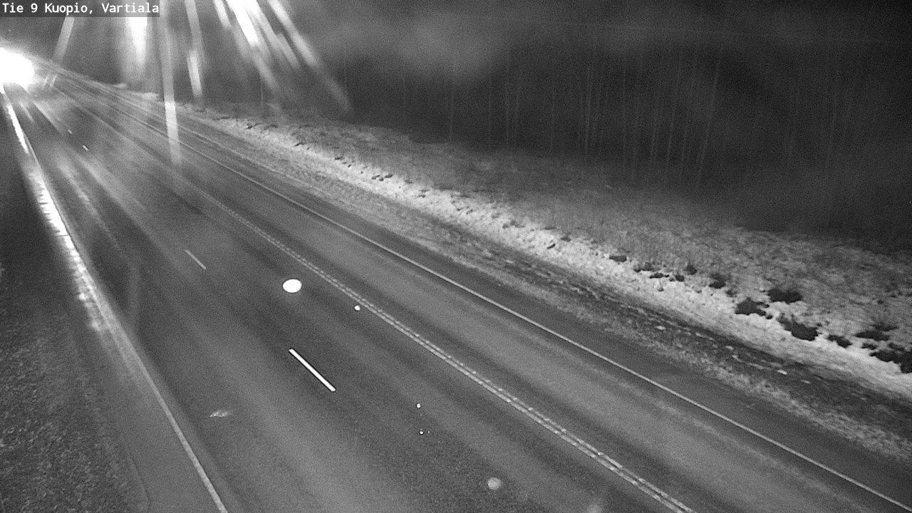 Weather Camera Image Road 9 Kuopio, Vartiala, Kuopio, Pohjois-Savo
