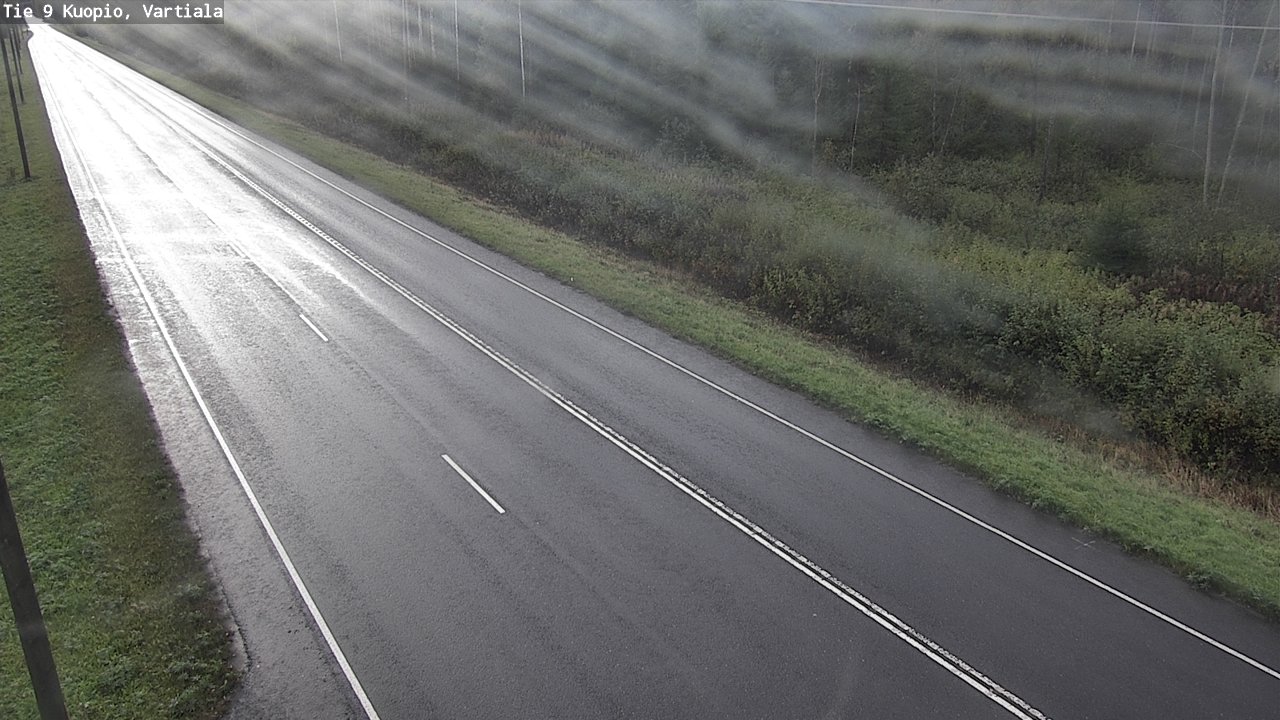 Weather Camera Image Road 9 Kuopio, Vartiala, Kuopio, Pohjois-Savo