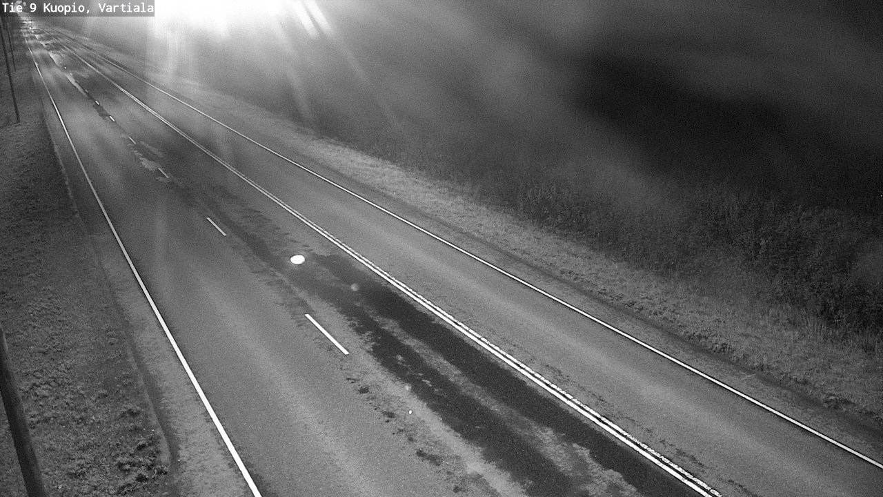 Weather Camera Image Road 9 Kuopio, Vartiala, Kuopio, Pohjois-Savo