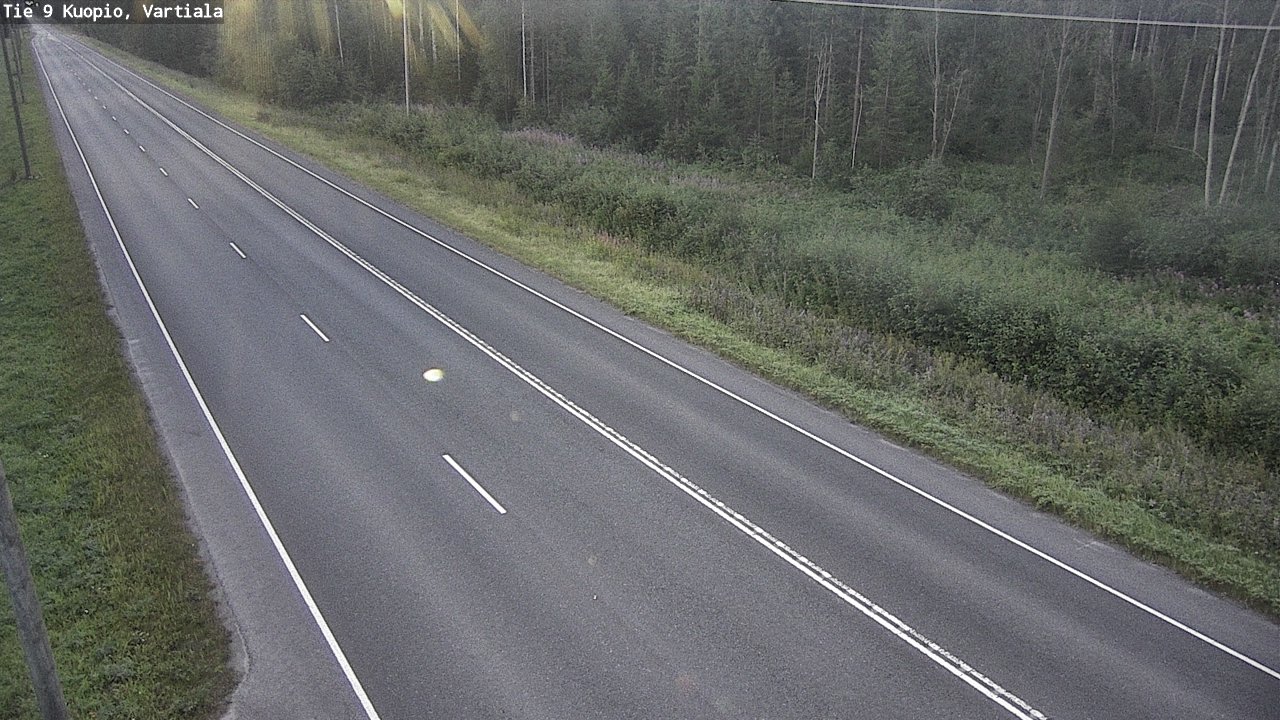 Kelikamerat Kuva Tie 9 Kuopio, Vartiala, Kuopio, Pohjois-Savo