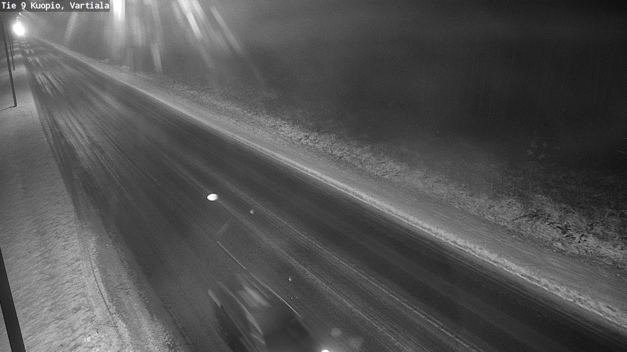 Weather Camera Image Road 9 Kuopio, Vartiala, Kuopio, Pohjois-Savo