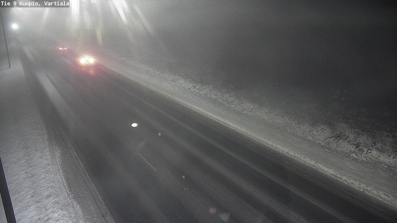 Weather Camera Image Road 9 Kuopio, Vartiala, Kuopio, Pohjois-Savo