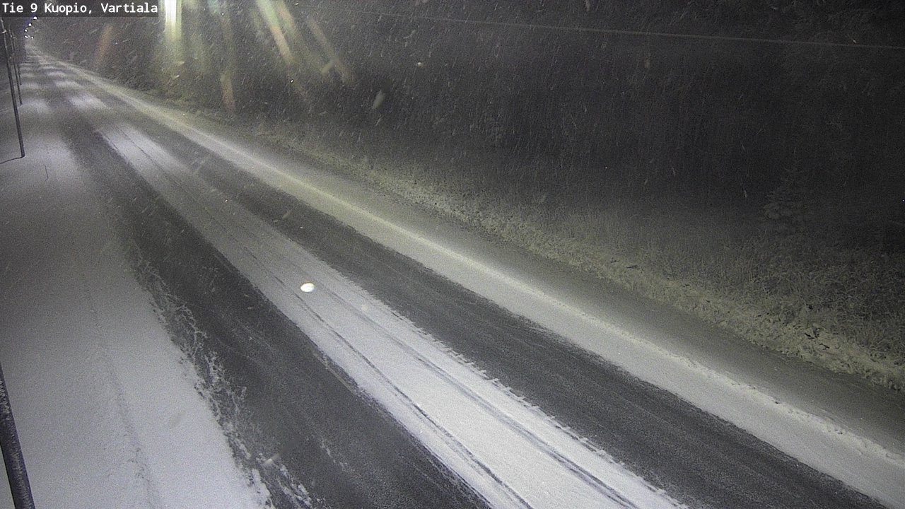 Kelikamerat Kuva Tie 9 Kuopio, Vartiala, Kuopio, Pohjois-Savo