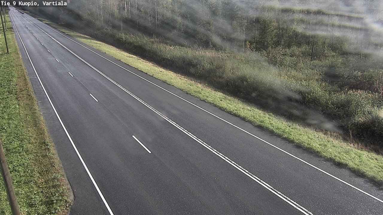 Weather Camera Image Road 9 Kuopio, Vartiala, Kuopio, Pohjois-Savo