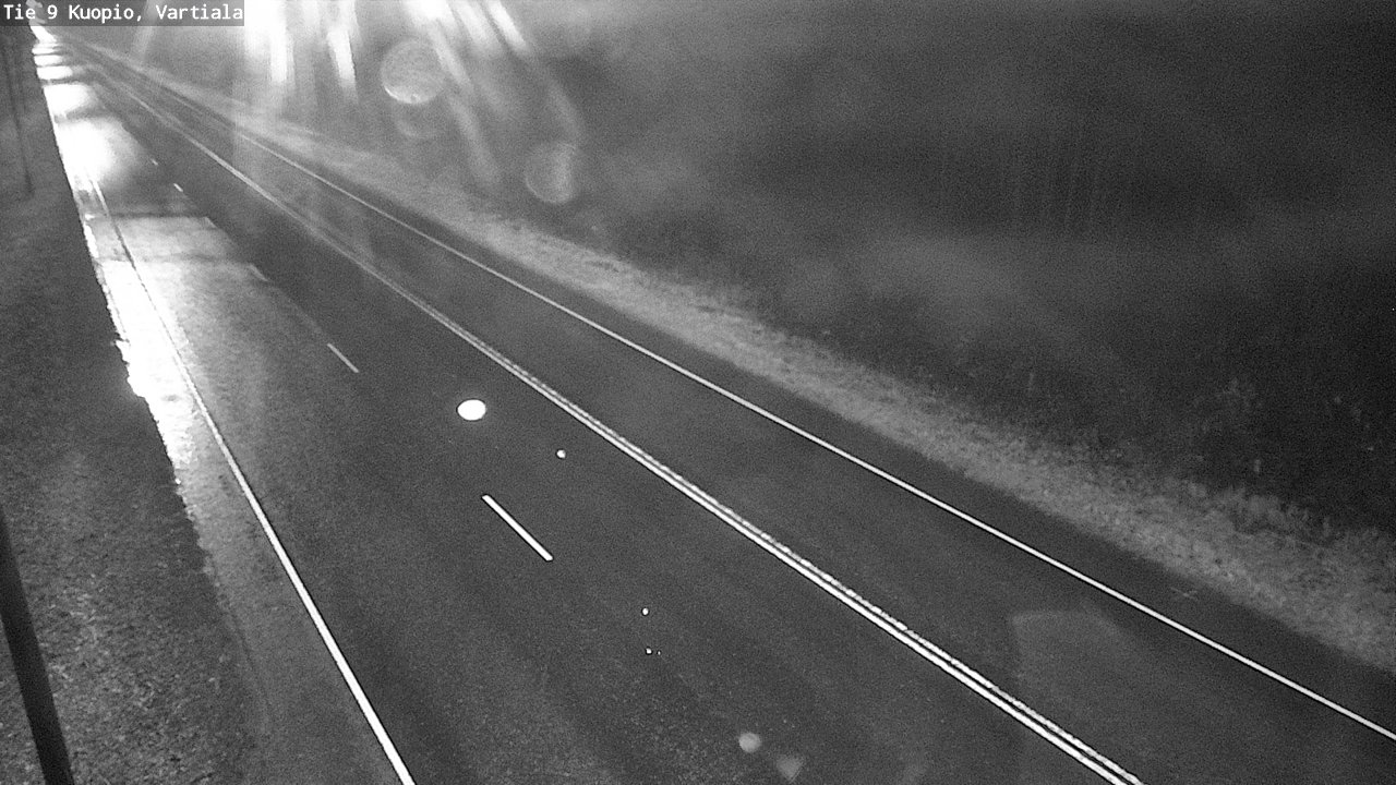 Weather Camera Image Road 9 Kuopio, Vartiala, Kuopio, Pohjois-Savo