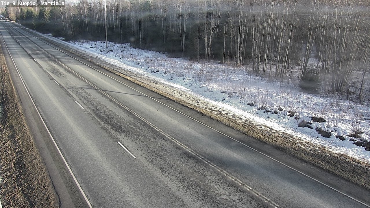 Kelikamerat Kuva Tie 9 Kuopio, Vartiala, Kuopio, Pohjois-Savo