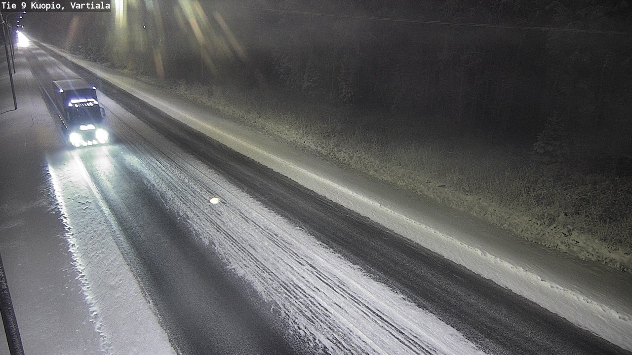 Kelikamerat Kuva Tie 9 Kuopio, Vartiala, Kuopio, Pohjois-Savo