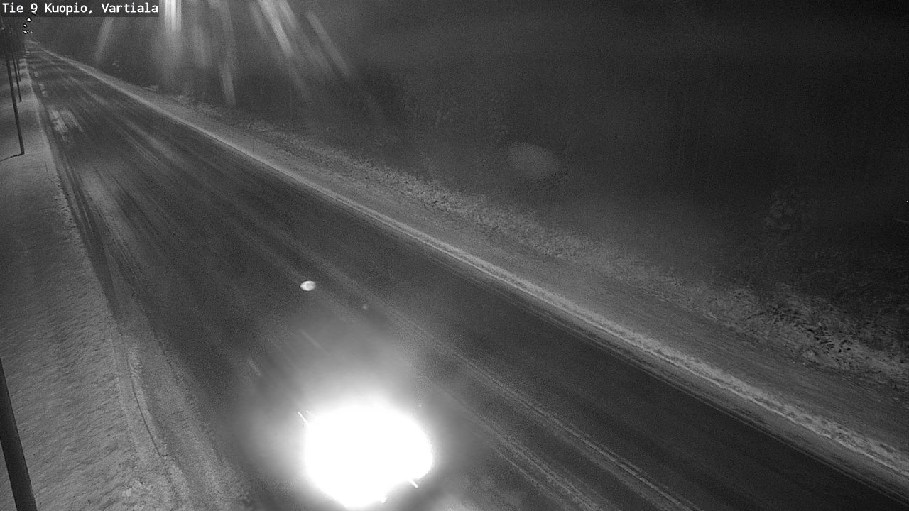 Weather Camera Image Road 9 Kuopio, Vartiala, Kuopio, Pohjois-Savo
