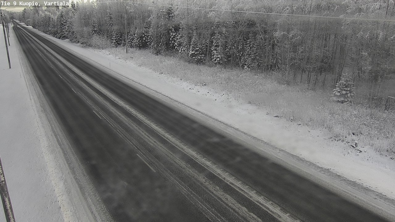 Kelikamerat Kuva Tie 9 Kuopio, Vartiala, Kuopio, Pohjois-Savo