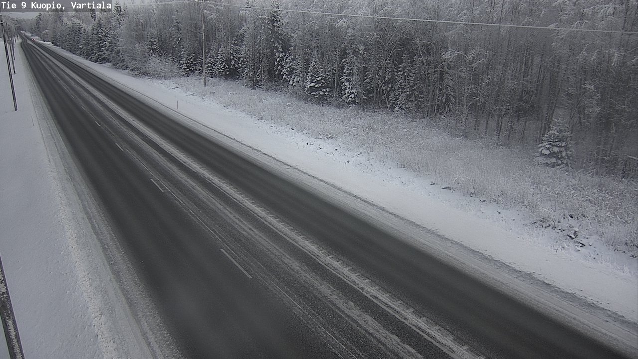 Kelikamerat Kuva Tie 9 Kuopio, Vartiala, Kuopio, Pohjois-Savo