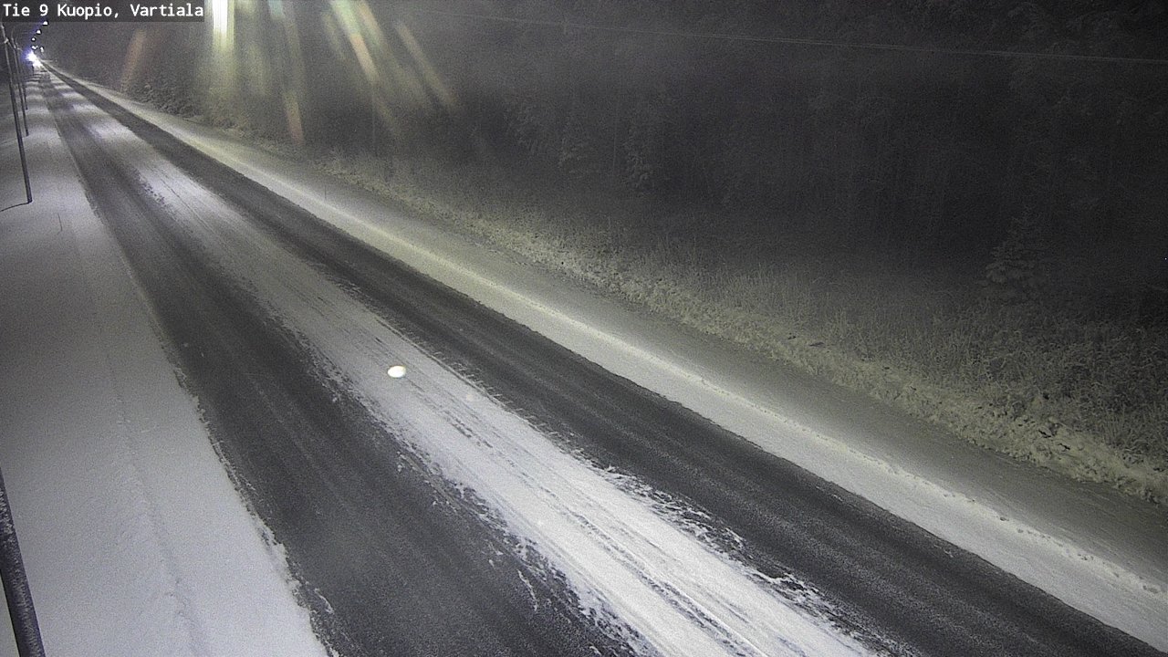 Kelikamerat Kuva Tie 9 Kuopio, Vartiala, Kuopio, Pohjois-Savo