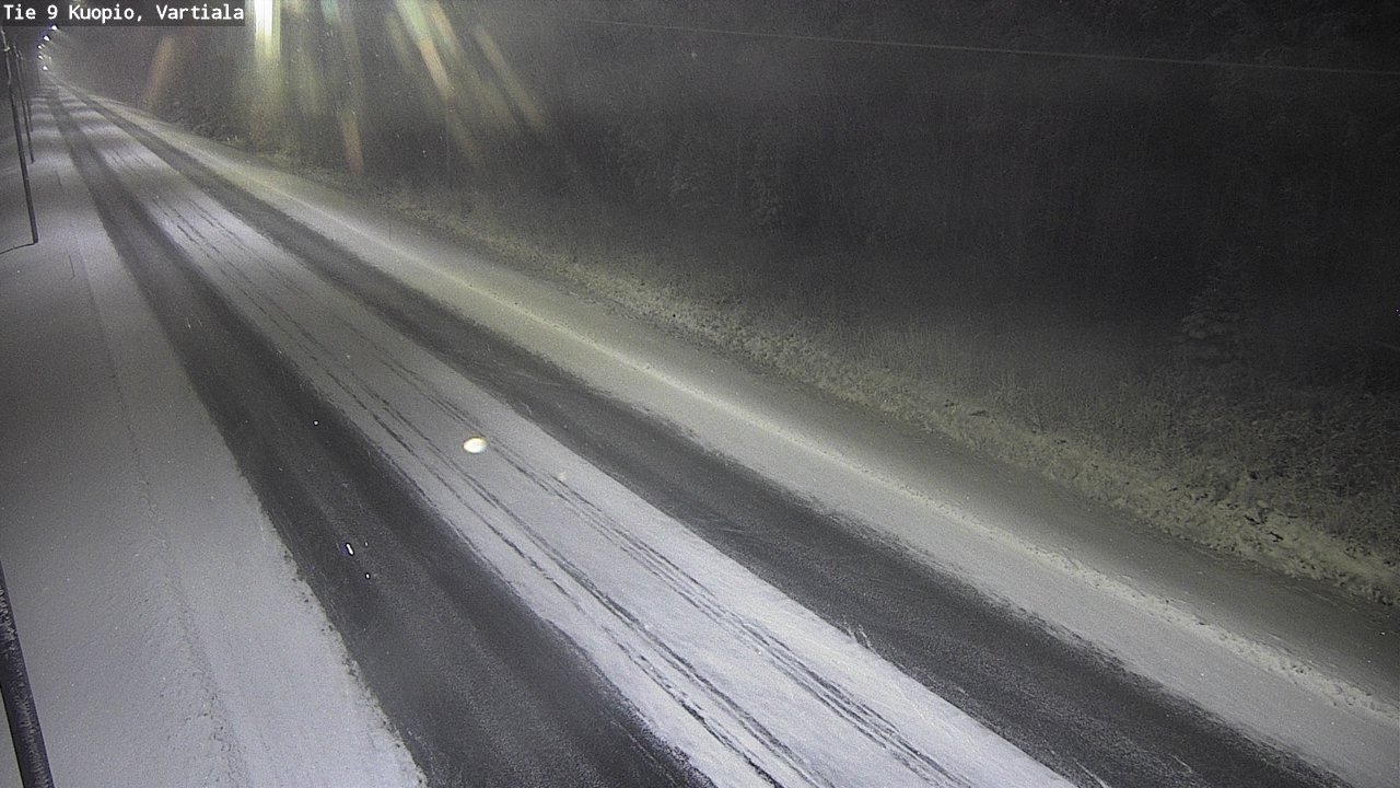 Kelikamerat Kuva Tie 9 Kuopio, Vartiala, Kuopio, Pohjois-Savo