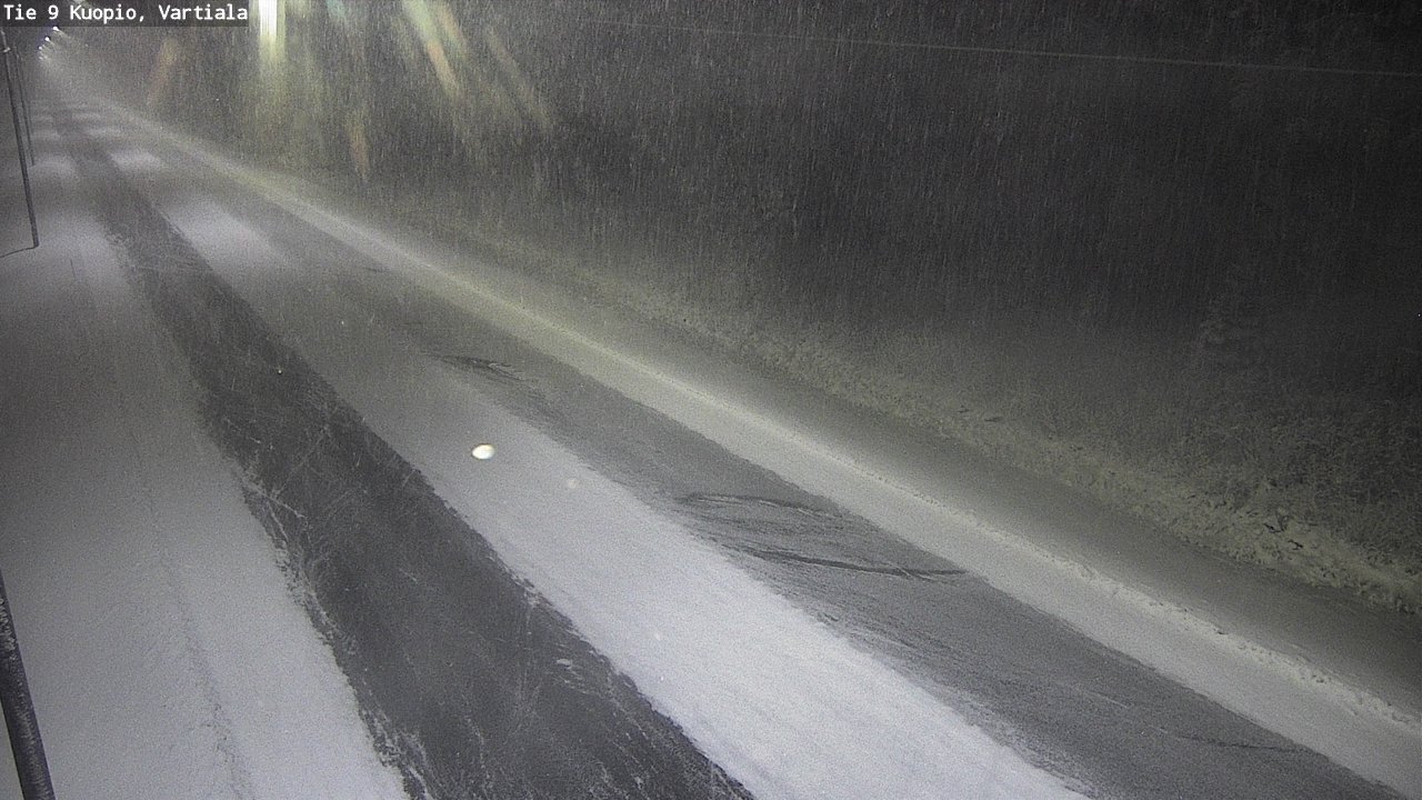 Kelikamerat Kuva Tie 9 Kuopio, Vartiala, Kuopio, Pohjois-Savo