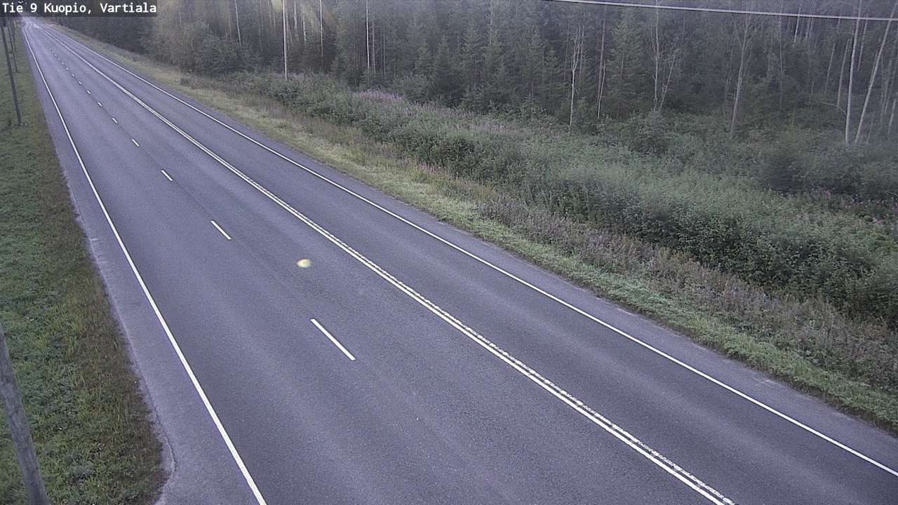 Weather Camera Image Väg 9 Kuopio, Vartiala, Kuopio, Pohjois-Savo