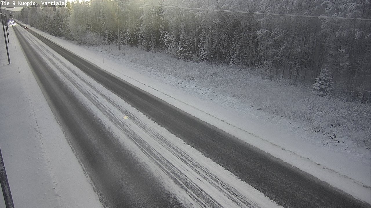 Kelikamerat Kuva Tie 9 Kuopio, Vartiala, Kuopio, Pohjois-Savo