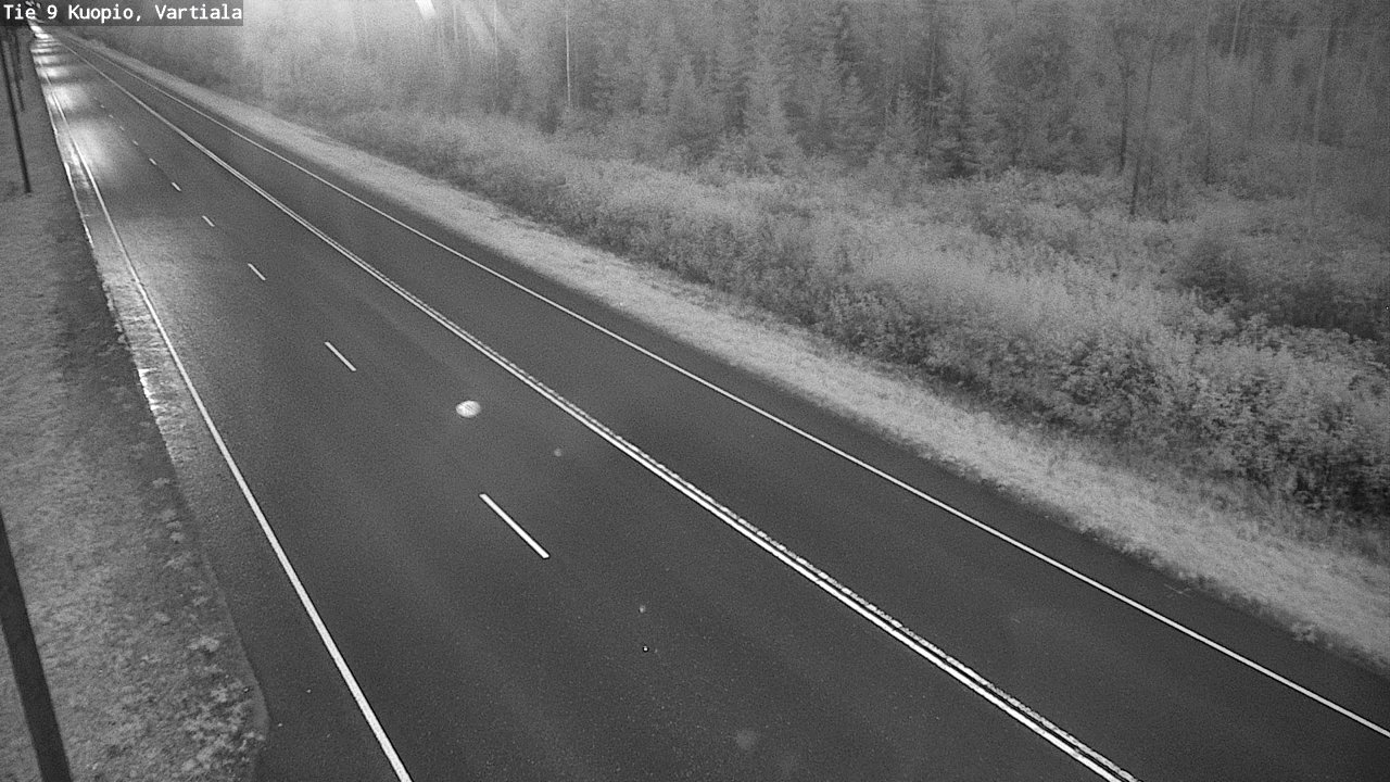 Weather Camera Image Road 9 Kuopio, Vartiala, Kuopio, Pohjois-Savo