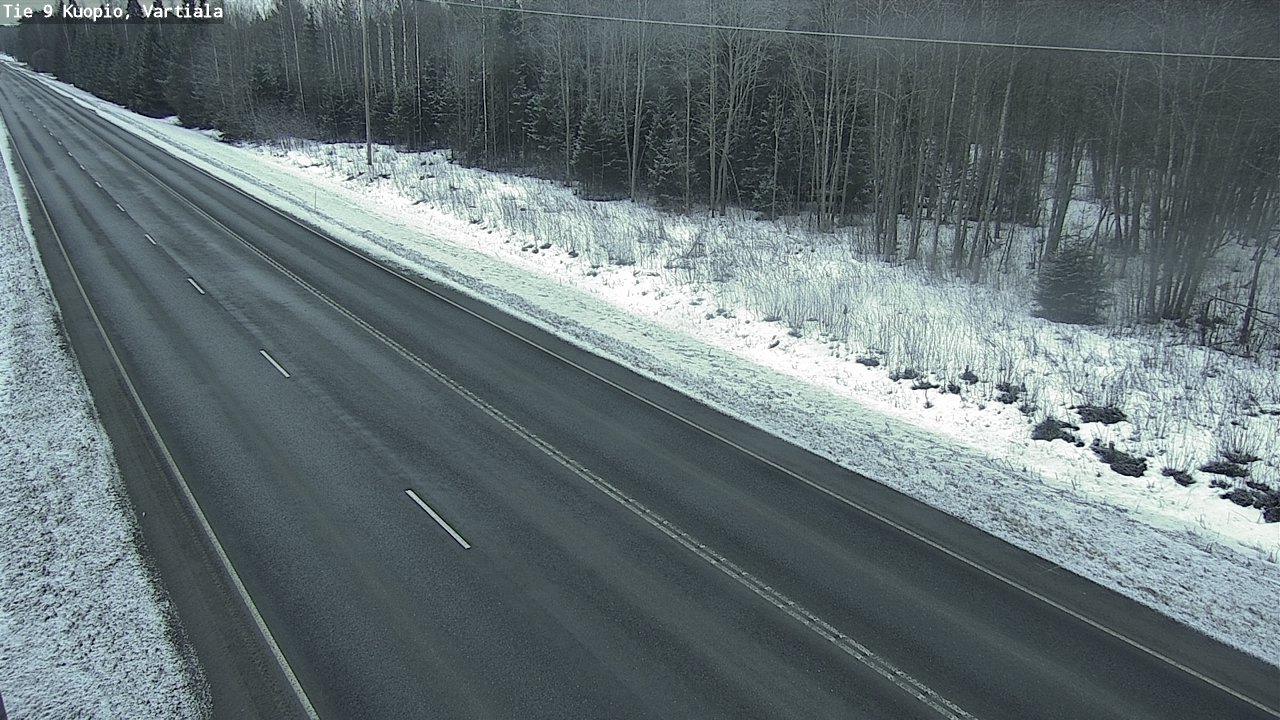 Kelikamerat Kuva Tie 9 Kuopio, Vartiala, Kuopio, Pohjois-Savo