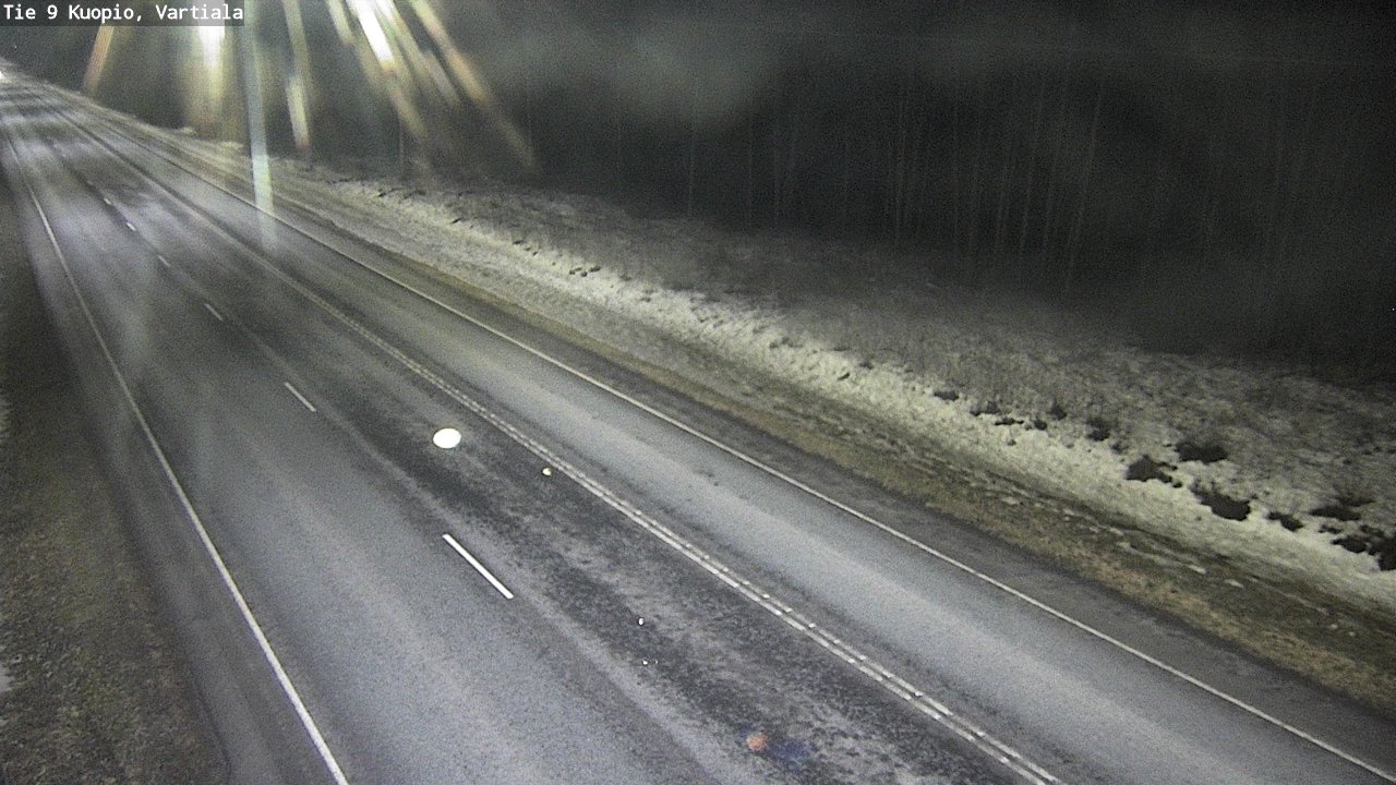 Kelikamerat Kuva Tie 9 Kuopio, Vartiala, Kuopio, Pohjois-Savo