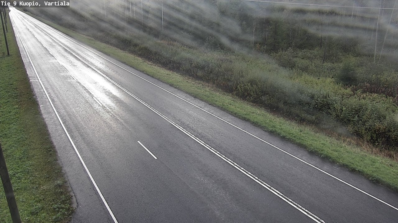 Weather Camera Image Road 9 Kuopio, Vartiala, Kuopio, Pohjois-Savo