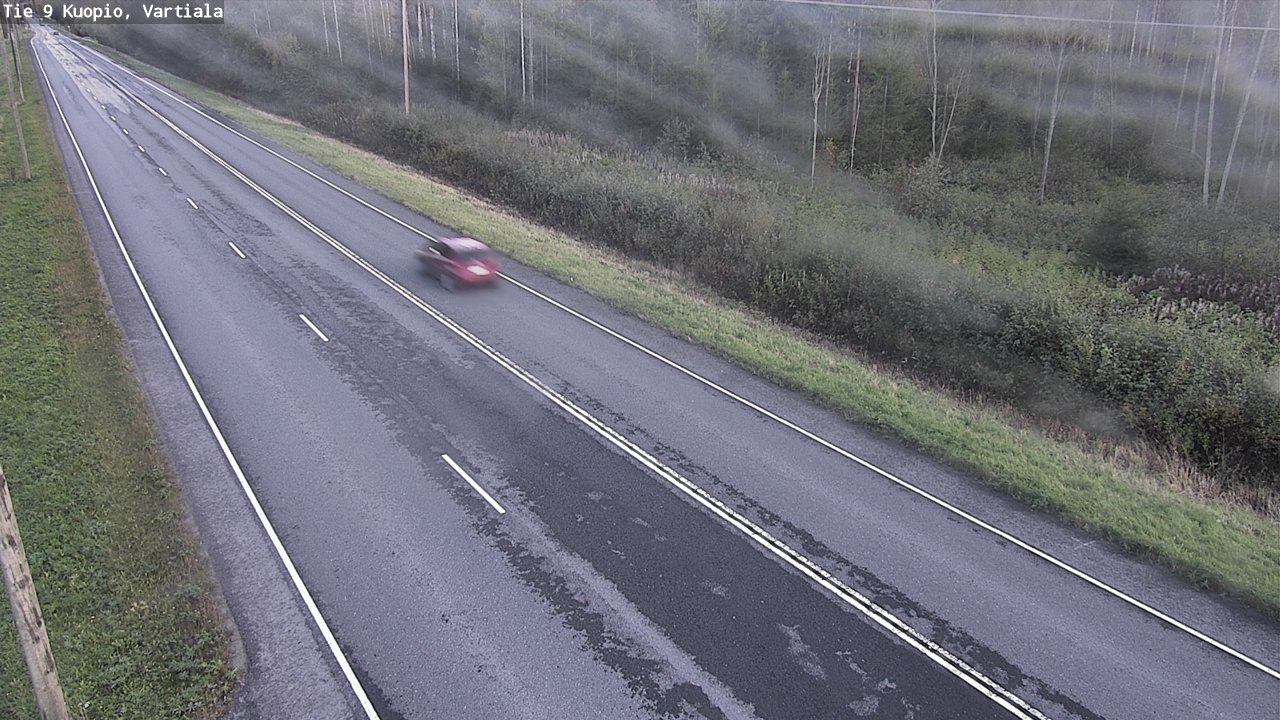 Weather Camera Image Road 9 Kuopio, Vartiala, Kuopio, Pohjois-Savo