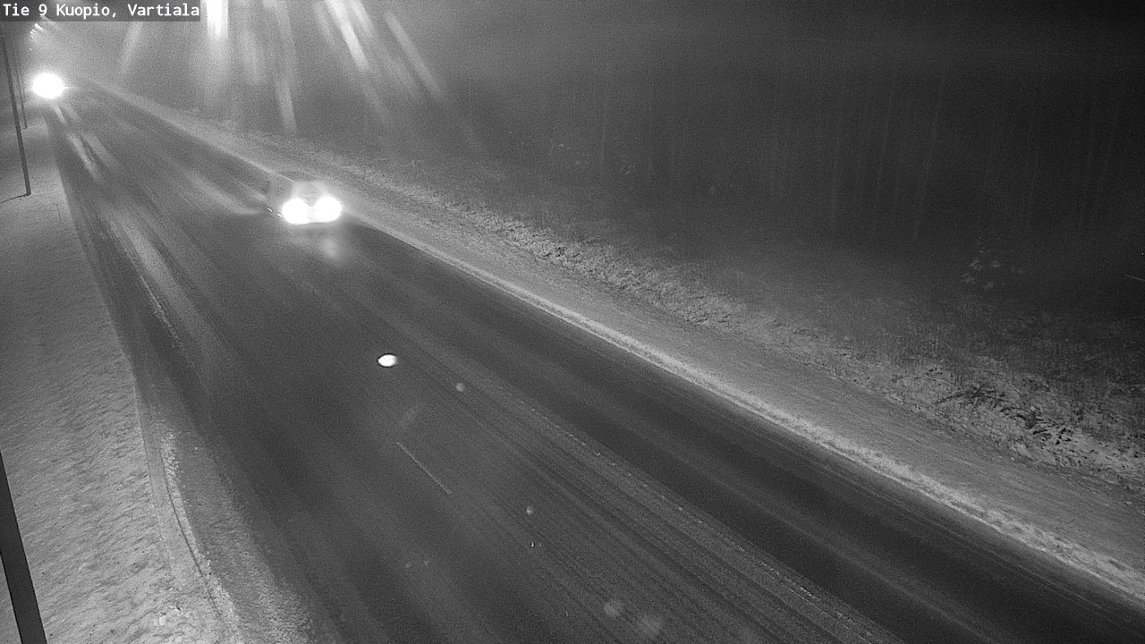 Weather Camera Image Road 9 Kuopio, Vartiala, Kuopio, Pohjois-Savo