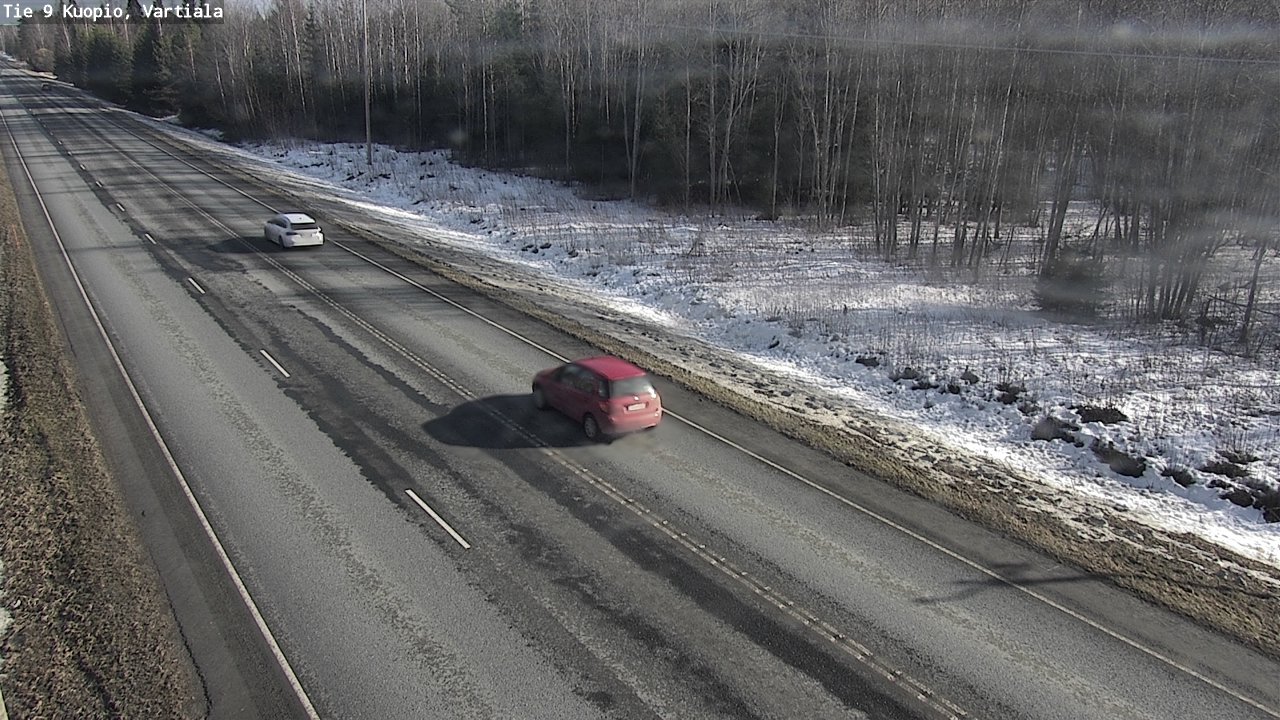 Kelikamerat Kuva Tie 9 Kuopio, Vartiala, Kuopio, Pohjois-Savo