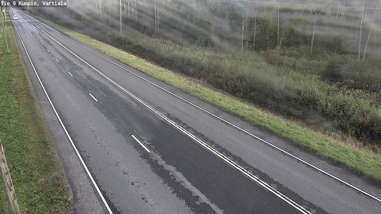 Weather Camera Image Road 9 Kuopio, Vartiala, Kuopio, Pohjois-Savo