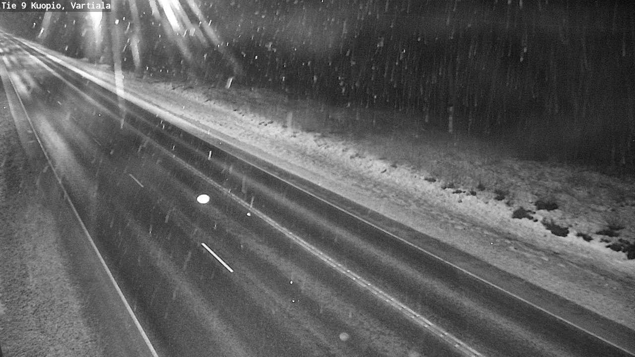 Kelikamerat Kuva Tie 9 Kuopio, Vartiala, Kuopio, Pohjois-Savo