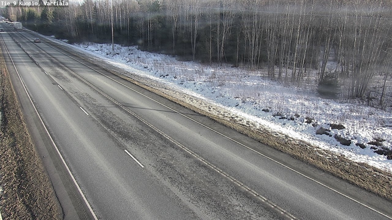 Kelikamerat Kuva Tie 9 Kuopio, Vartiala, Kuopio, Pohjois-Savo