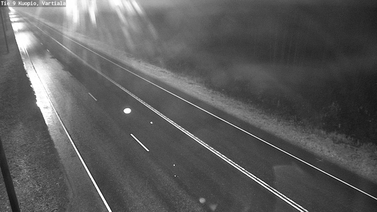 Weather Camera Image Road 9 Kuopio, Vartiala, Kuopio, Pohjois-Savo