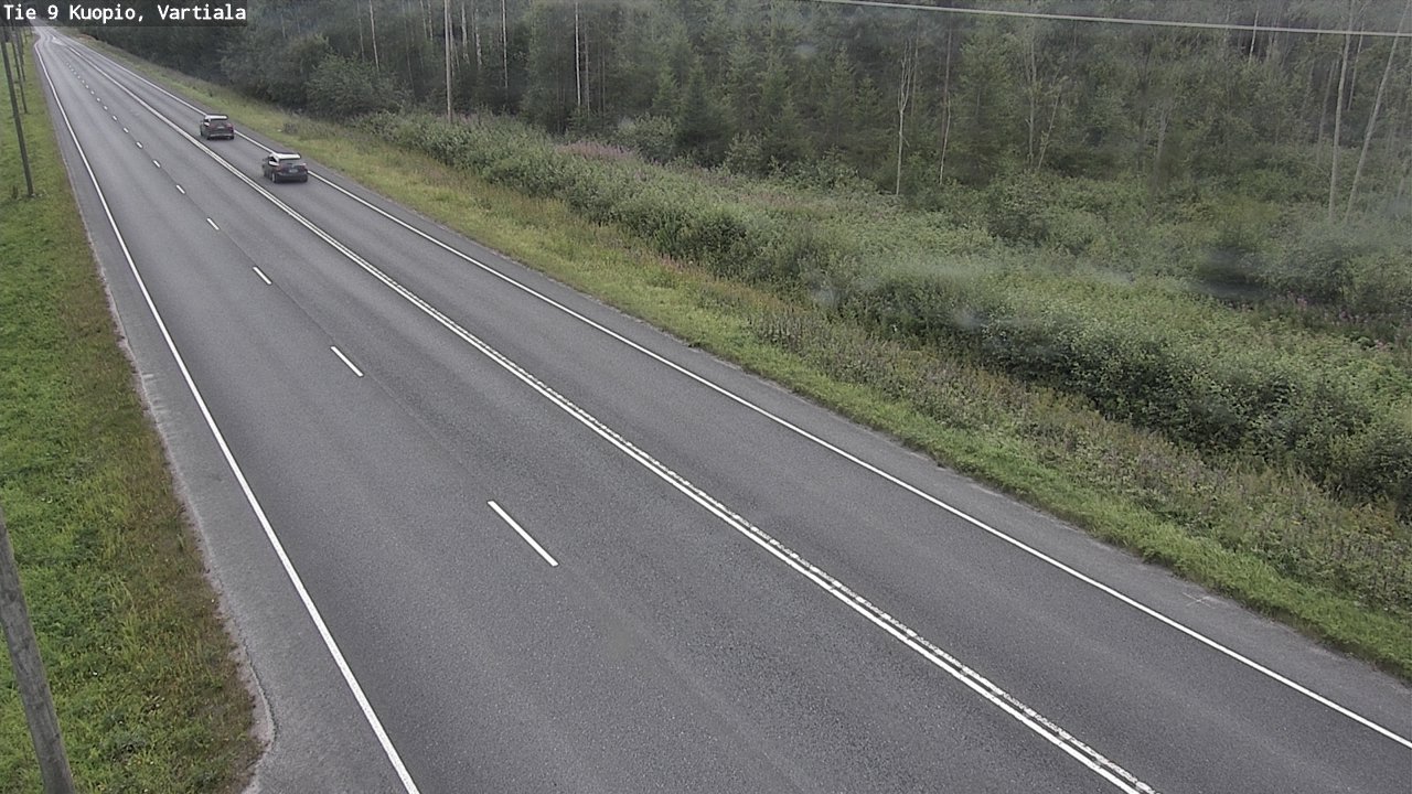 Kelikamerat Kuva Tie 9 Kuopio, Vartiala, Kuopio, Pohjois-Savo