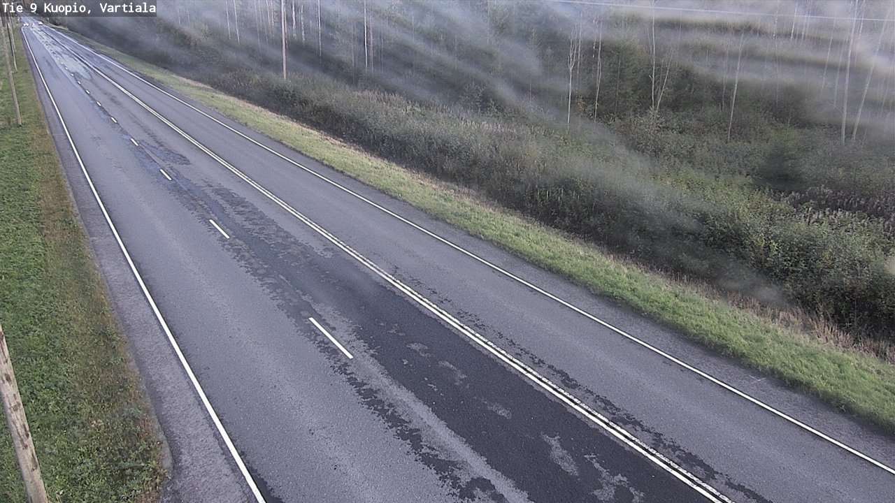 Weather Camera Image Road 9 Kuopio, Vartiala, Kuopio, Pohjois-Savo
