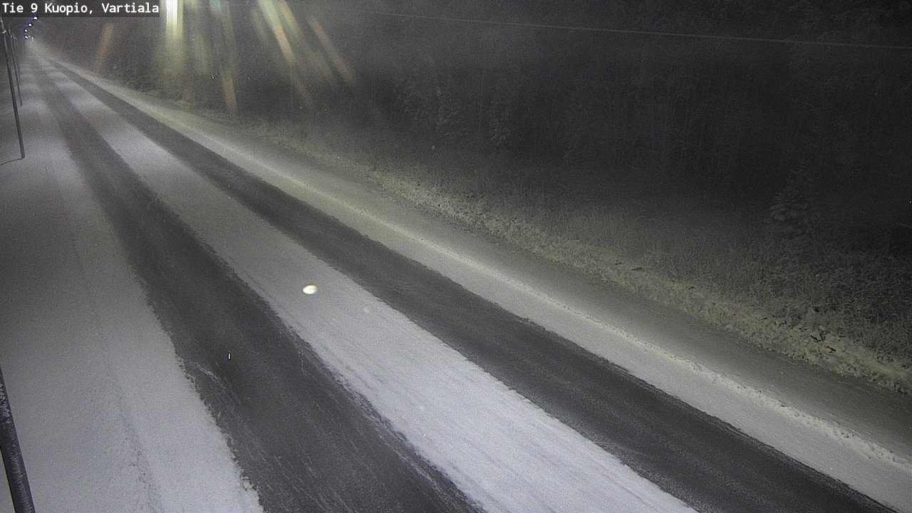 Kelikamerat Kuva Tie 9 Kuopio, Vartiala, Kuopio, Pohjois-Savo