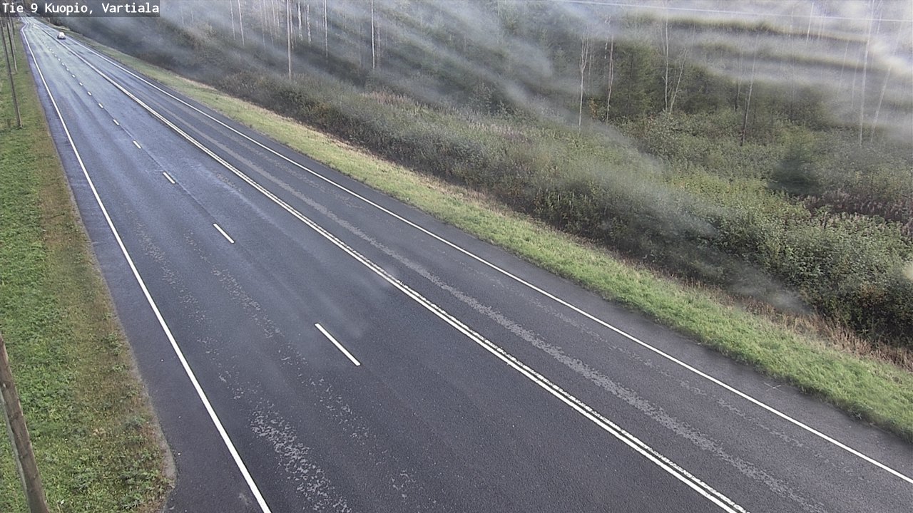 Weather Camera Image Road 9 Kuopio, Vartiala, Kuopio, Pohjois-Savo