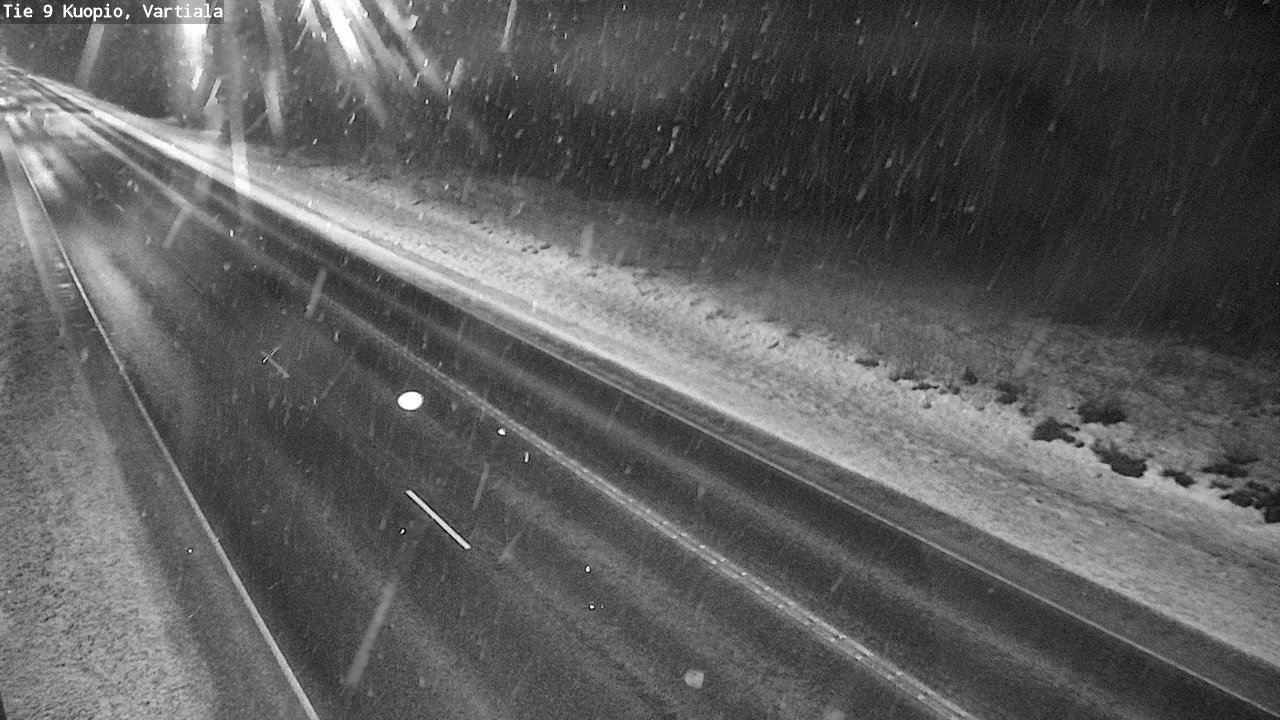 Kelikamerat Kuva Tie 9 Kuopio, Vartiala, Kuopio, Pohjois-Savo