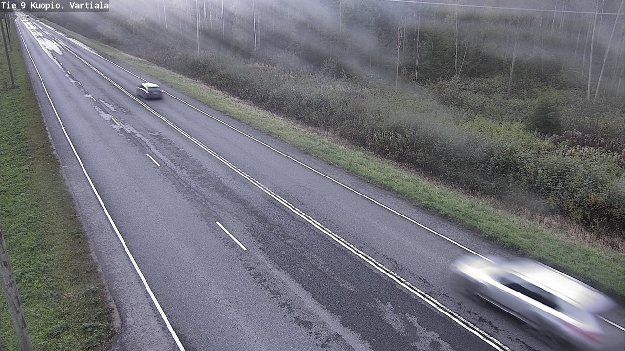 Weather Camera Image Road 9 Kuopio, Vartiala, Kuopio, Pohjois-Savo