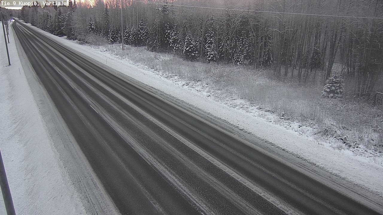 Kelikamerat Kuva Tie 9 Kuopio, Vartiala, Kuopio, Pohjois-Savo