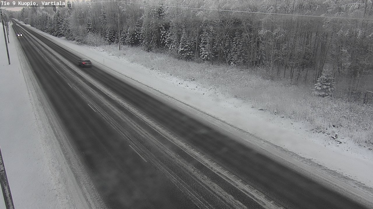 Kelikamerat Kuva Tie 9 Kuopio, Vartiala, Kuopio, Pohjois-Savo