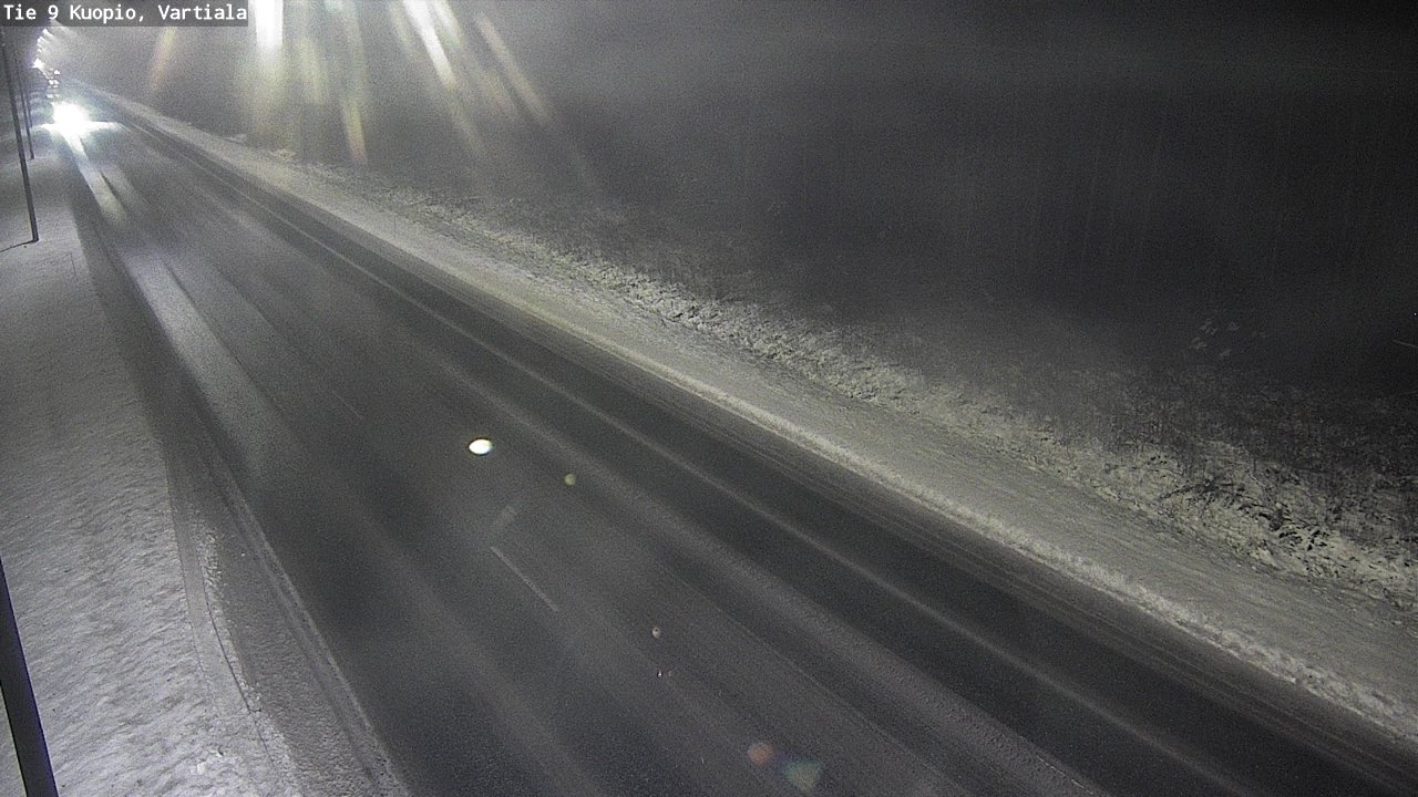 Weather Camera Image Road 9 Kuopio, Vartiala, Kuopio, Pohjois-Savo