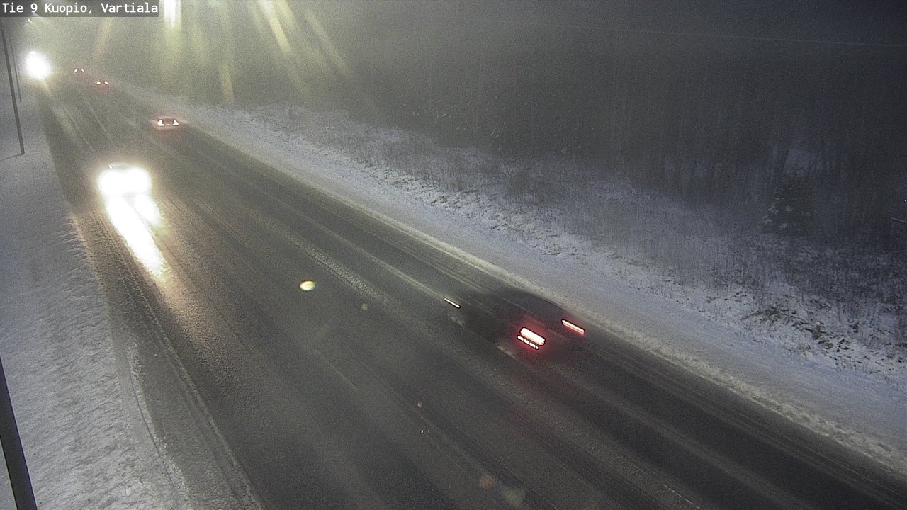 Weather Camera Image Road 9 Kuopio, Vartiala, Kuopio, Pohjois-Savo