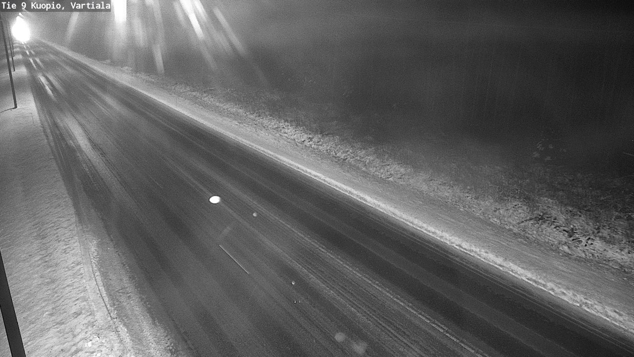 Weather Camera Image Road 9 Kuopio, Vartiala, Kuopio, Pohjois-Savo